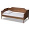 Baxton Studio Alya Walnut Wood Twin Size Daybed 168-10832 - alternate 1